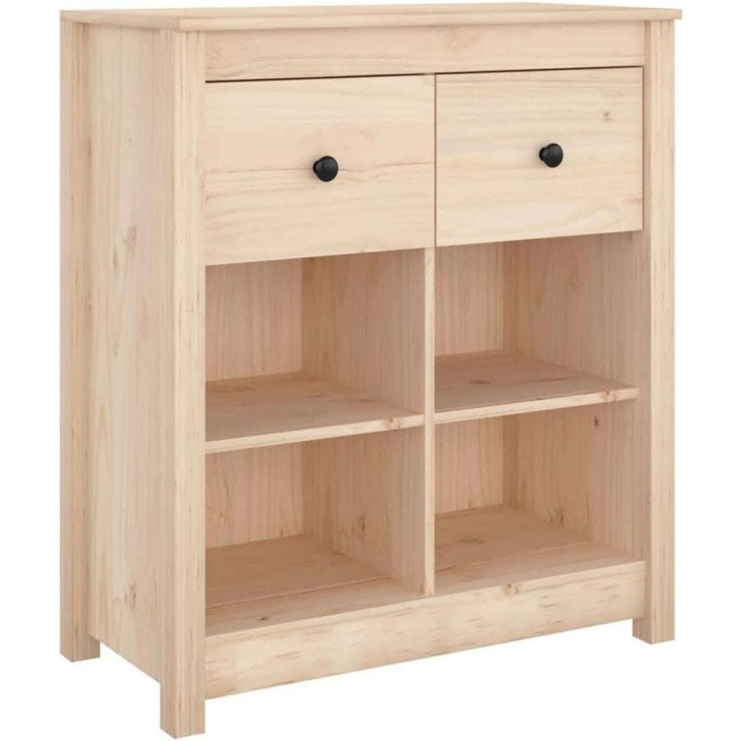 Sideboard mit den Massen 70 x 35 x 80 cm in Naturbraun