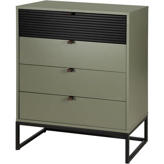 Das Sideboard nimmt mit 80 x 80 x 40 cm Gestalt an