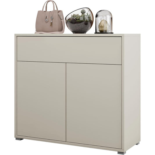 Grifflose Fronten an dem Sideboard