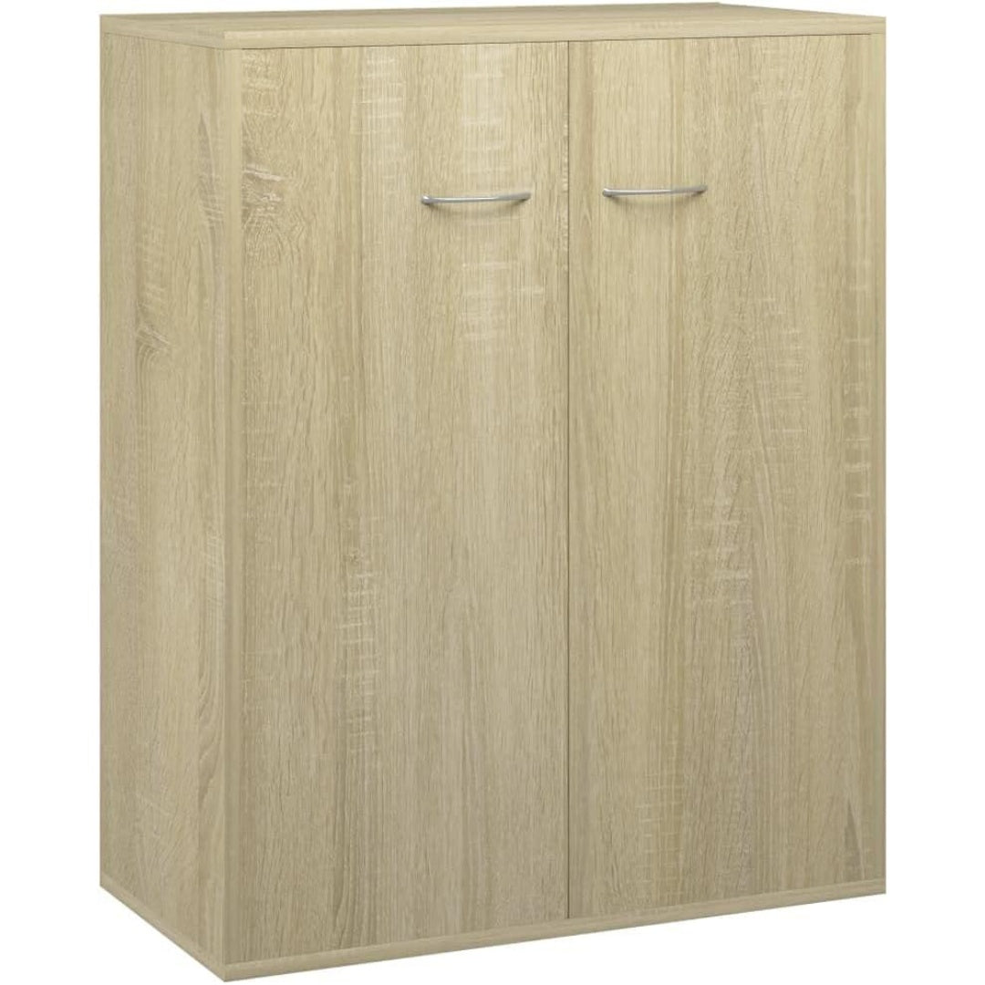 Sideboard mit den Massen 60 x 30 x 75 cm in Eichenbraun