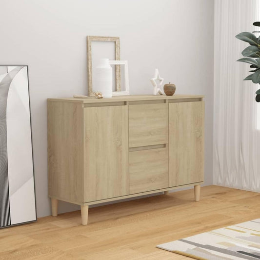Sideboard mit den Massen 101 x 35 x 70 cm in Eichenbraun