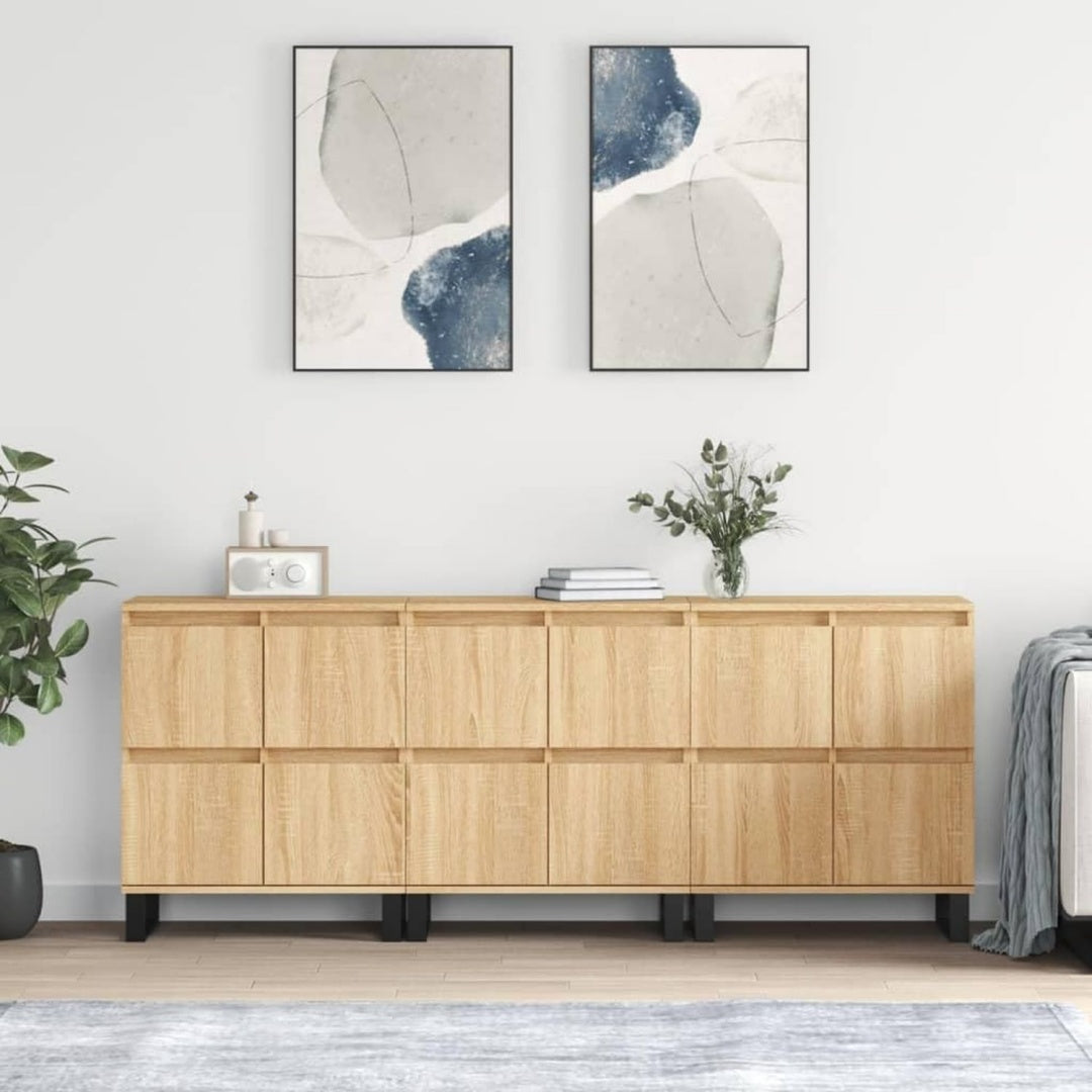 3 Exemplare von dem Sideboard im Set
