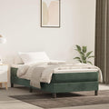 Boxspringbett in Gruen