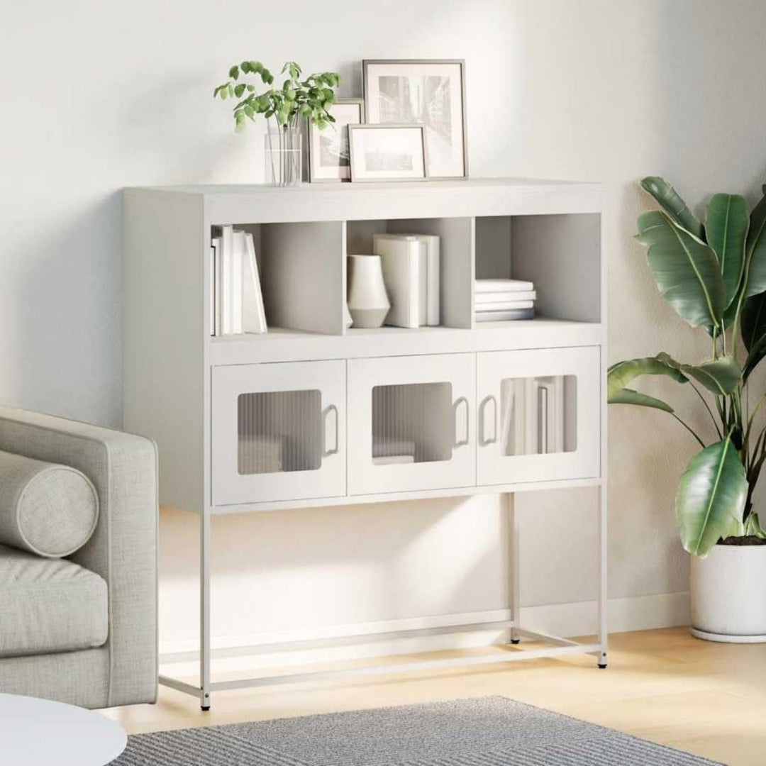 Sideboard mit den Massen 100.5 x 39 x 107 cm in Weiss