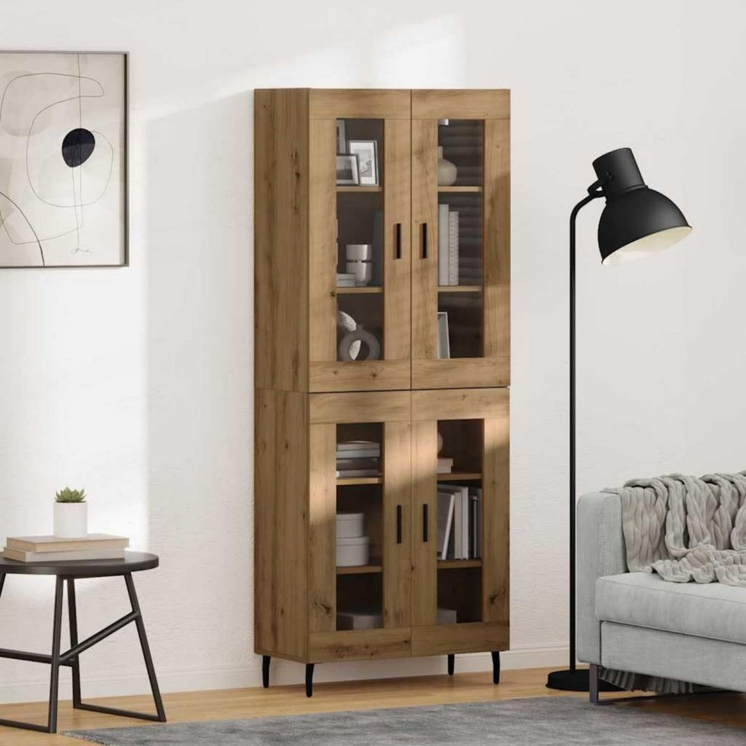 4 Tueren und geschlossenen Stauraum bestimmen das Sideboard