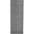 5 Schubladen praegen das Sideboard aus Metall