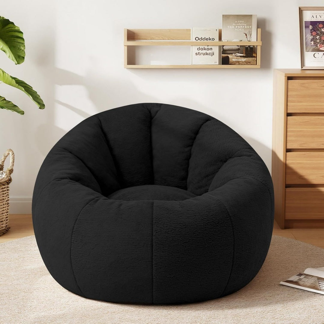Sitzsack in Schwarz
