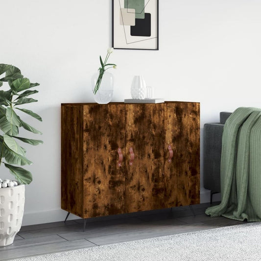 Sideboard mit den Massen 90 x 34 x 80 cm in Eichenbraun